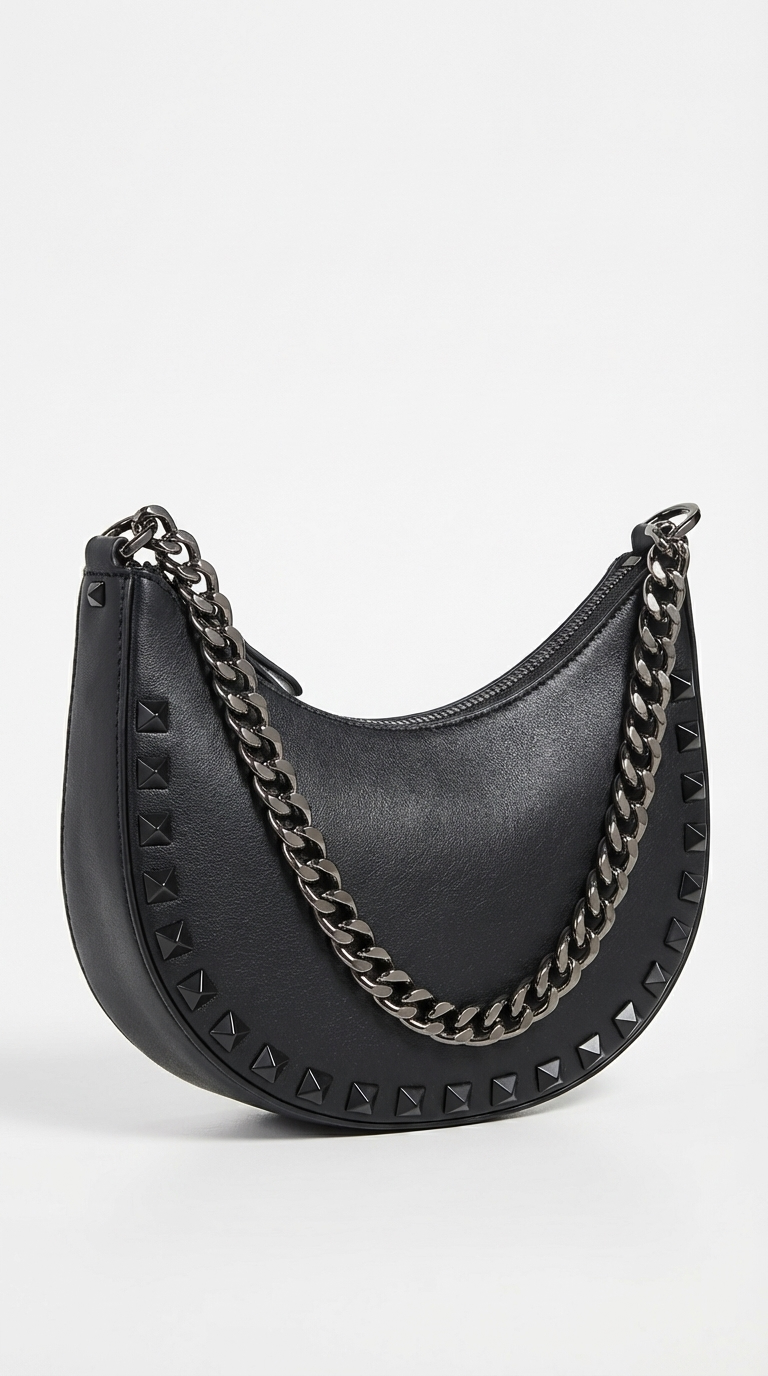 Lunar Crescent Shoulder Bag