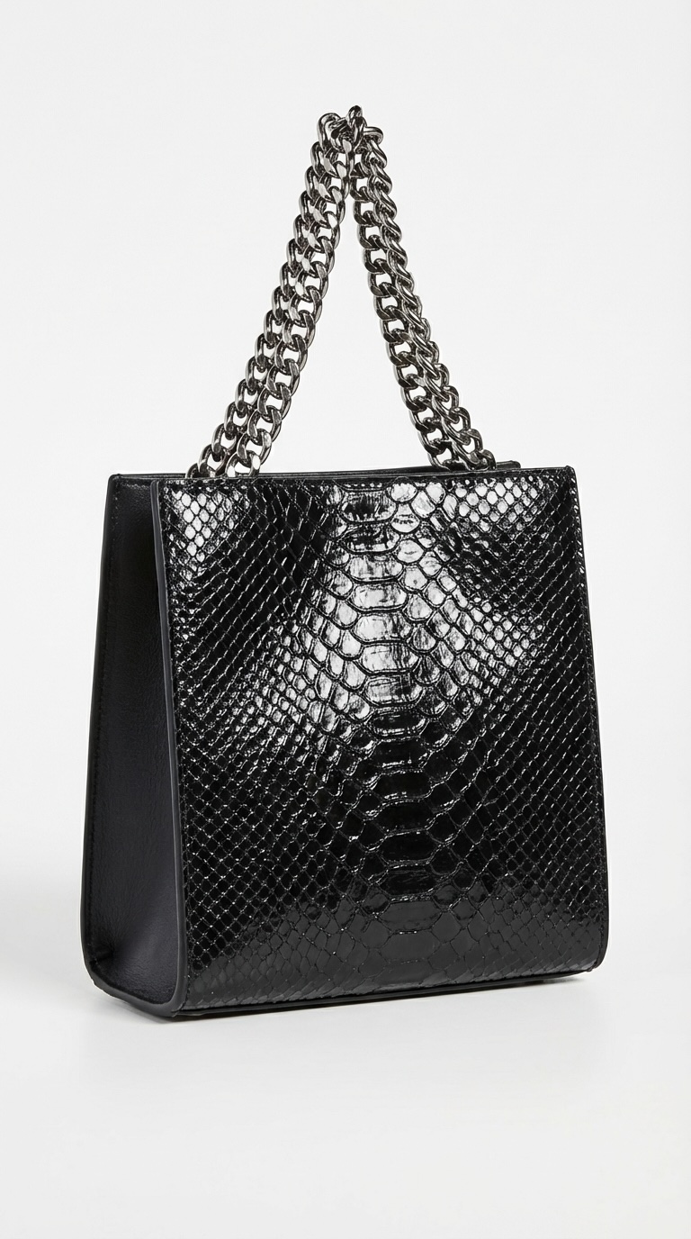 Serpent Chain Handle Bag