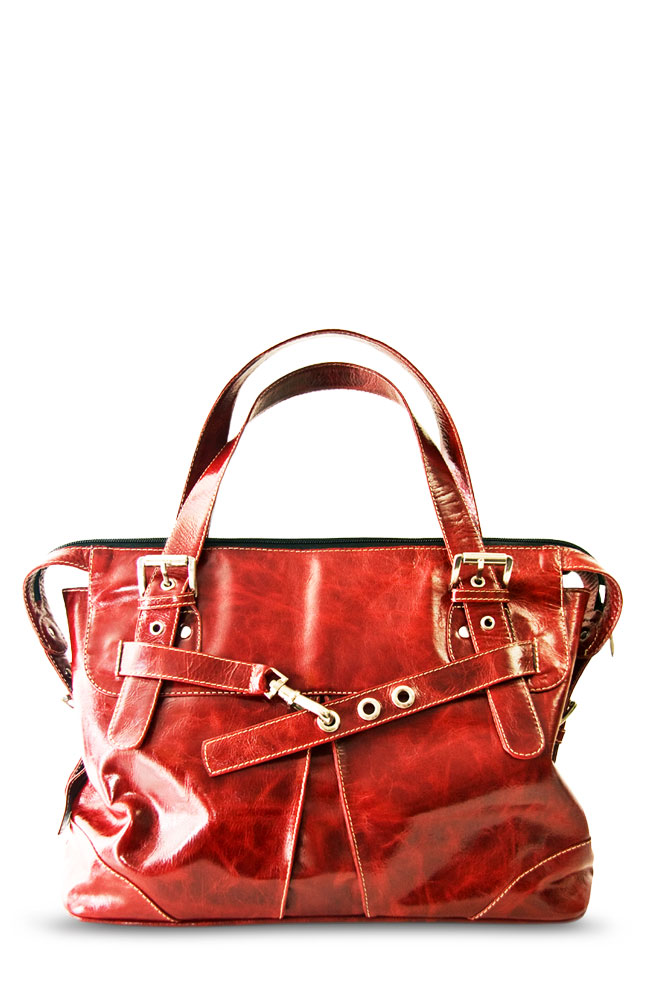 Borsati Red Shiny Bag