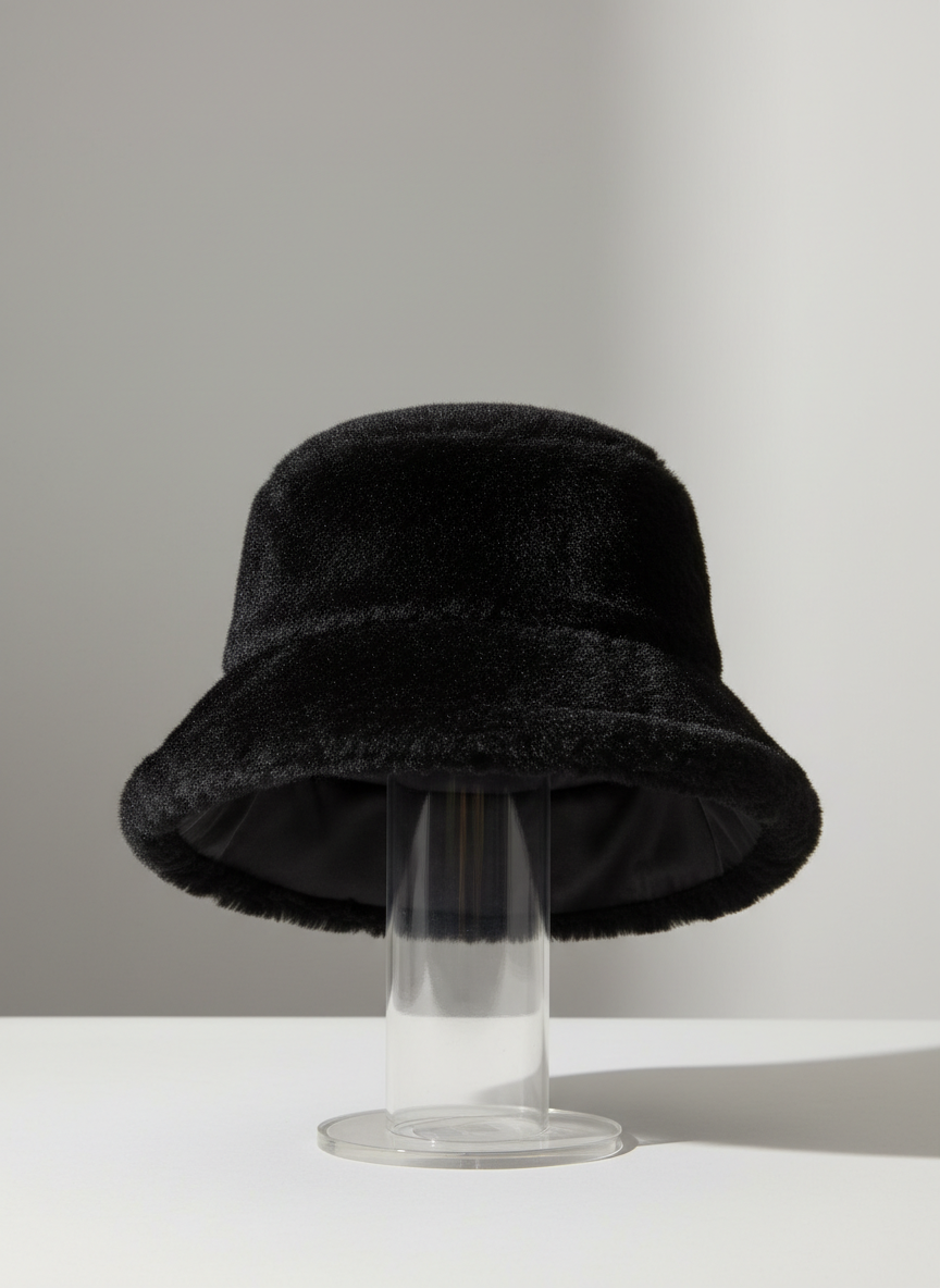 Lumina Faux Fur Bucket Hat