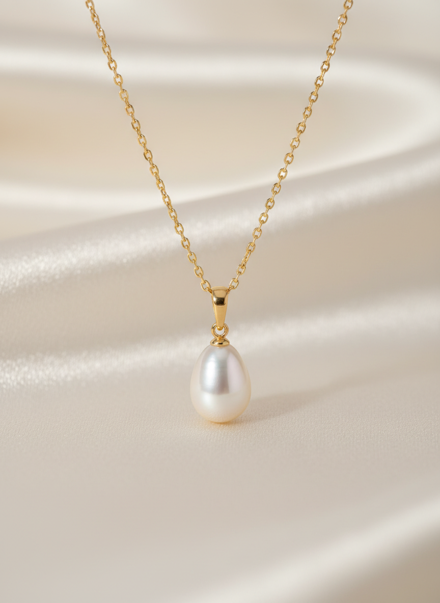Lumina Pearl Drop Pendant