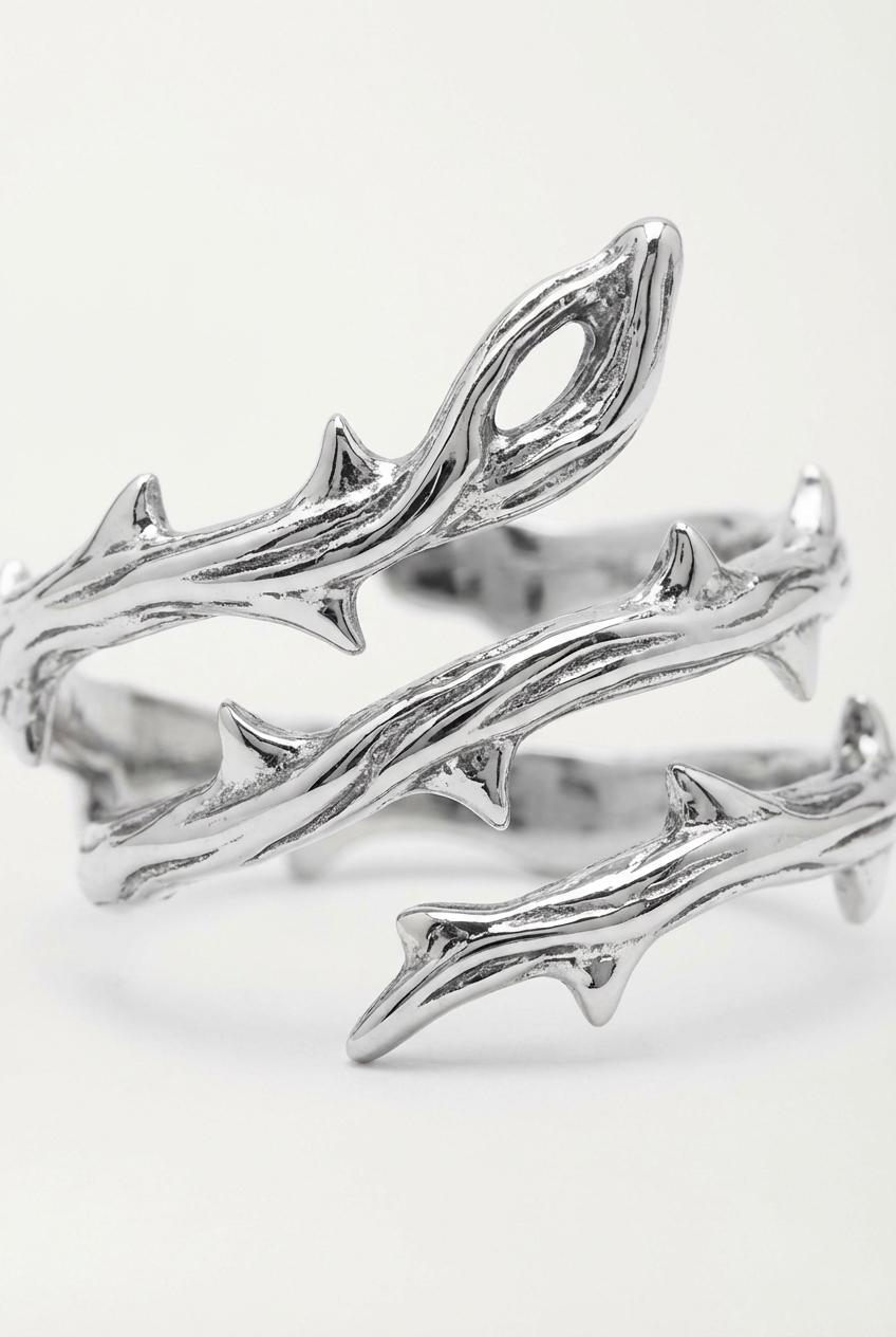 Thorned Branch Wrap Ring