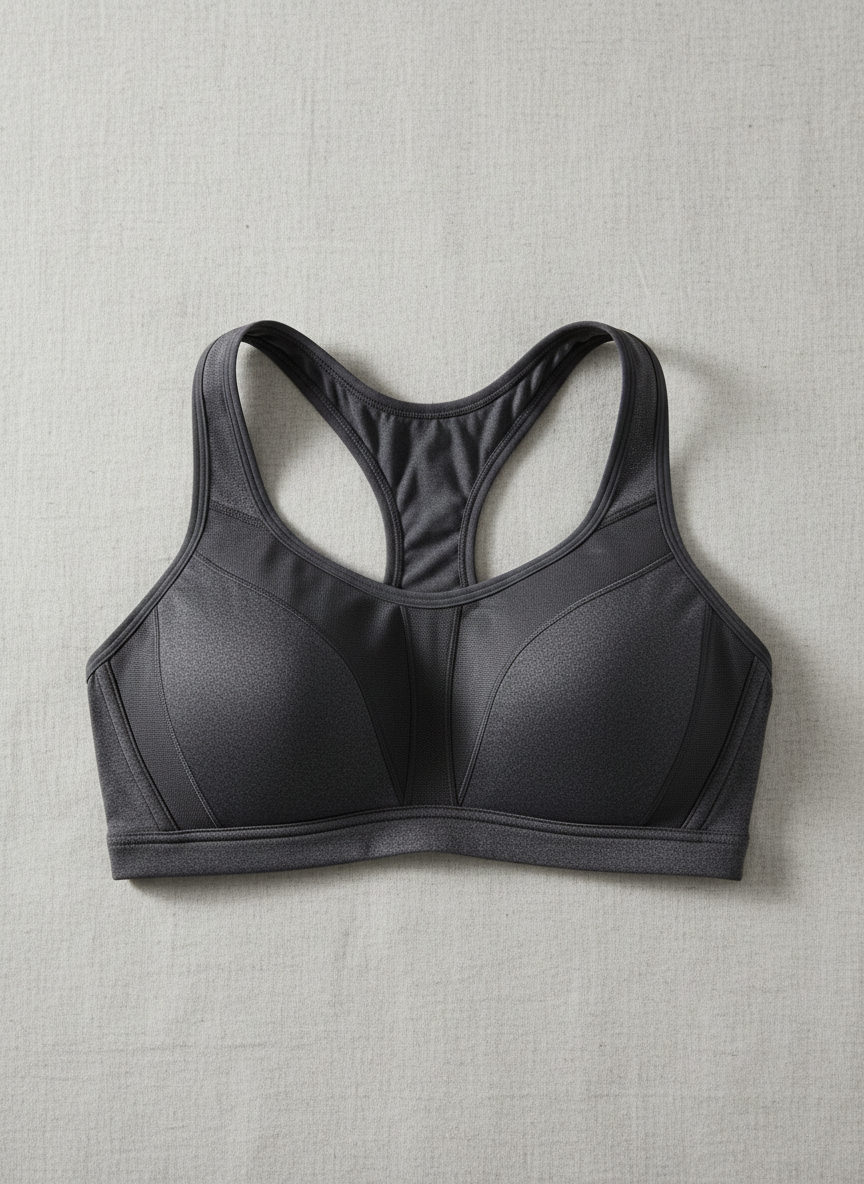 Solstice Mesh-Panel Running Bra