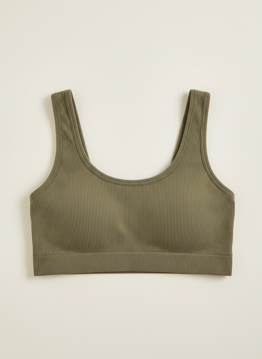 Vera Ribbed Seamless Bra