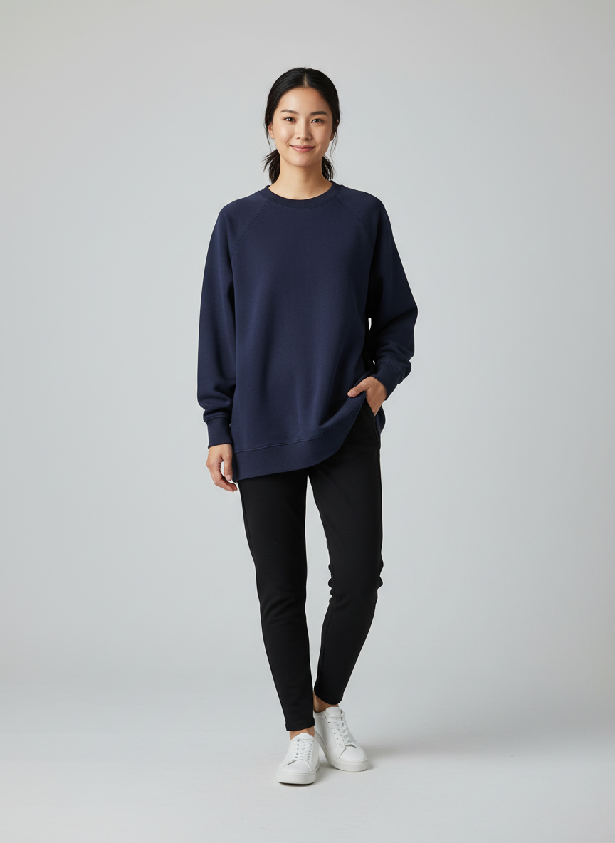 Vera Oversized Pullover Sweatshirt