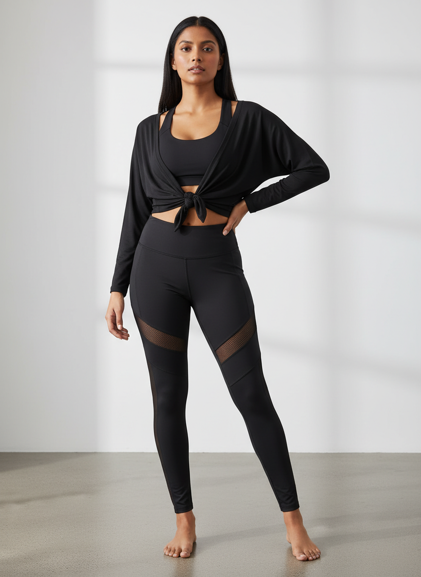 Vera Moto Panel Legging