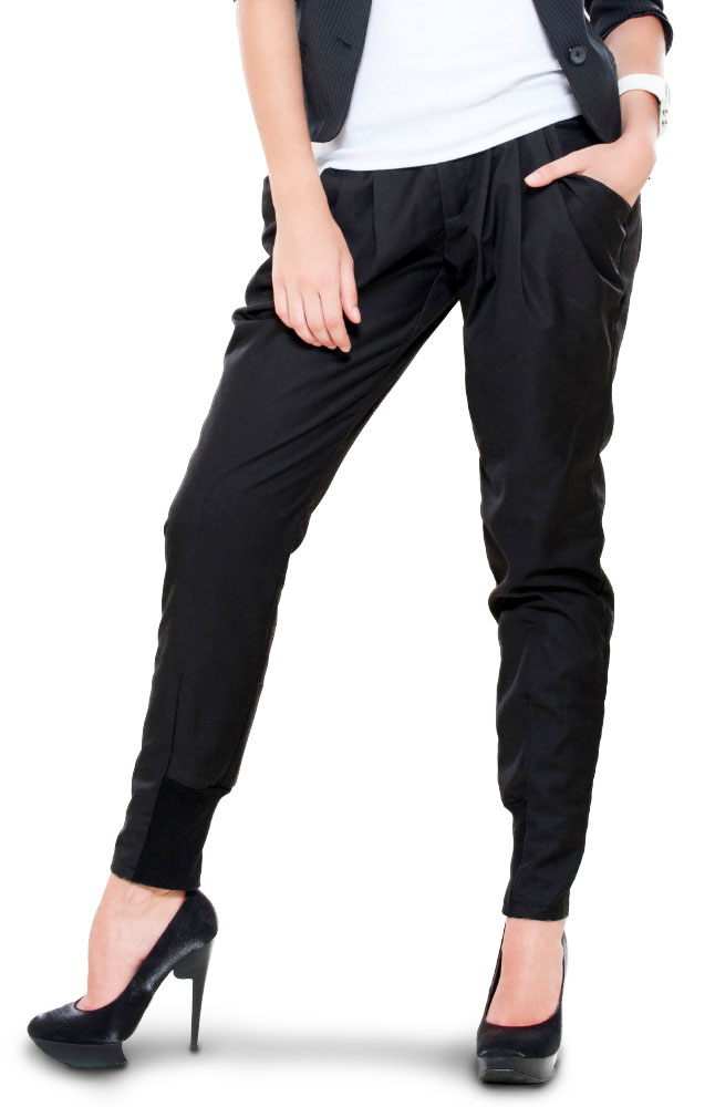 Hermitage Black Tight Pants