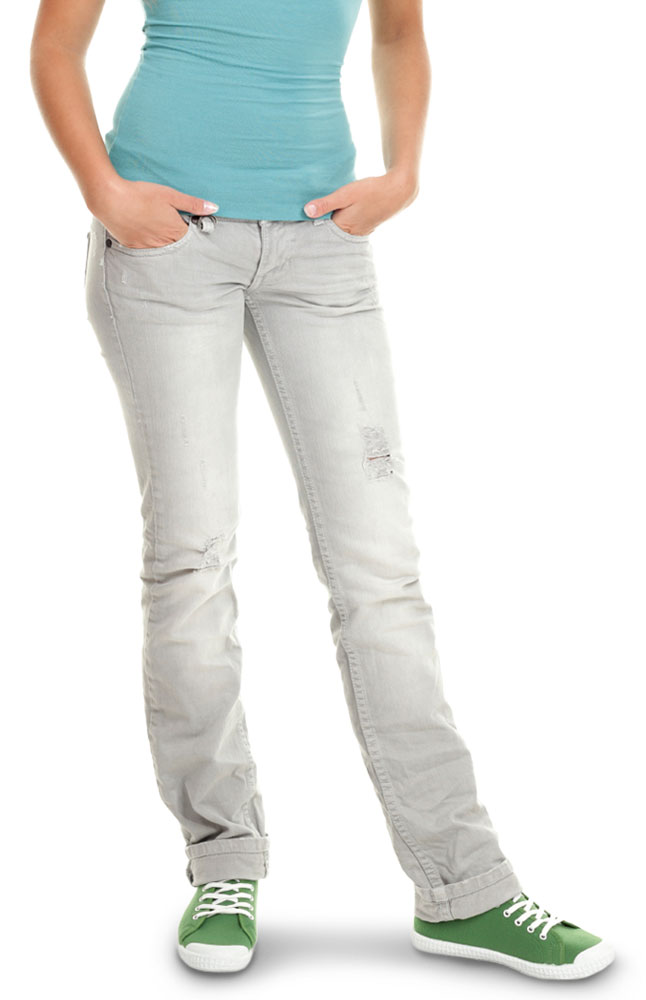 Gusso Straight Leg Corduroy Pants