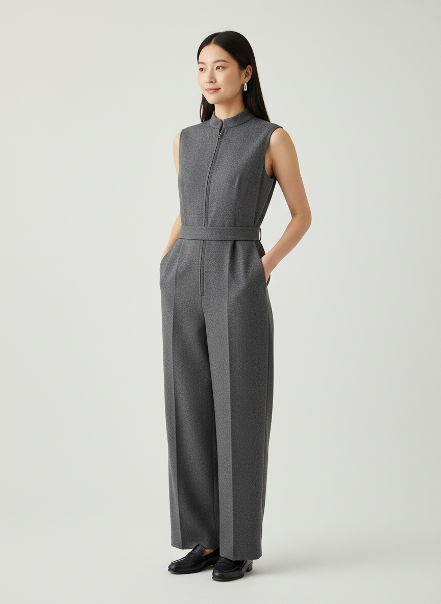 Vera Tailored Work Jumpsuit
