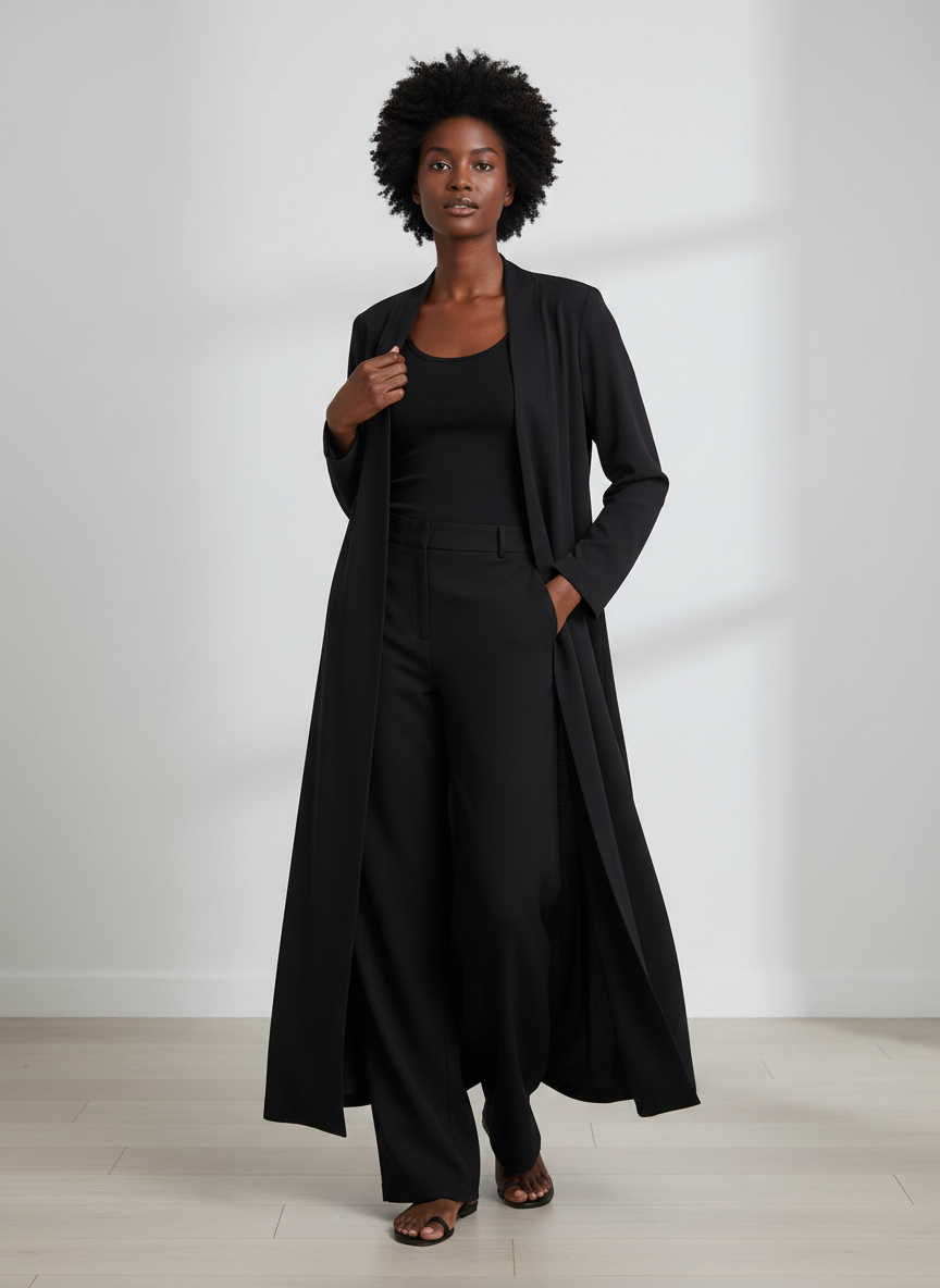 Vera Longline Duster Coat