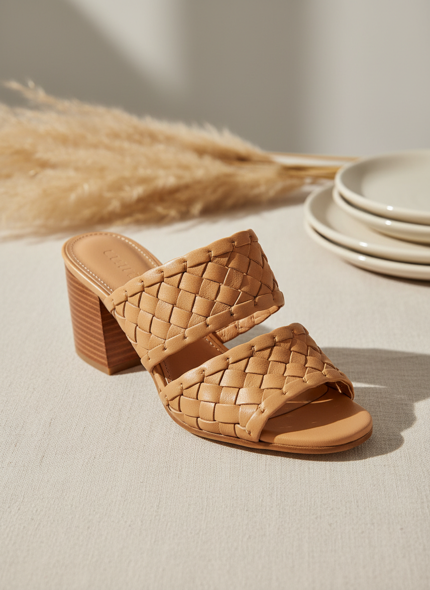 Solstice Woven Mule Heel