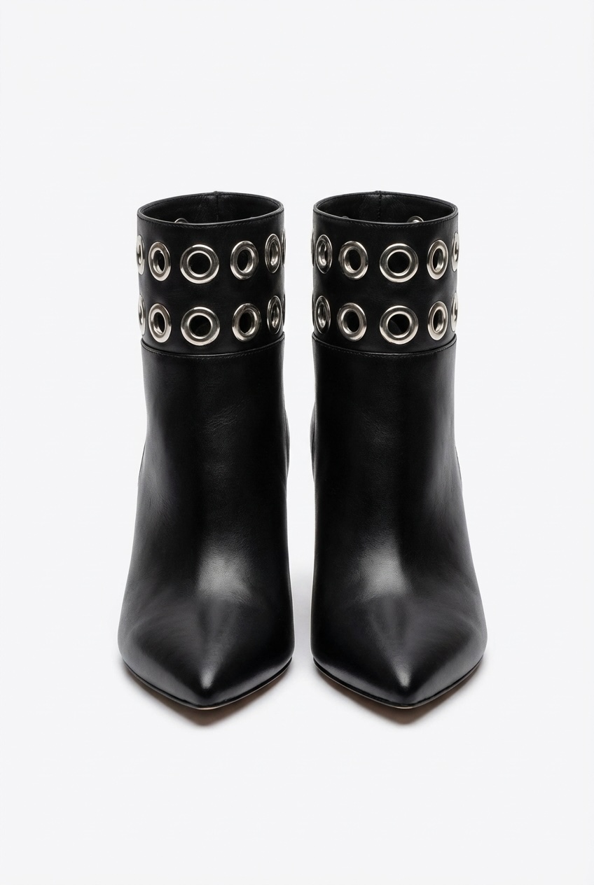Oversized Grommet Heel