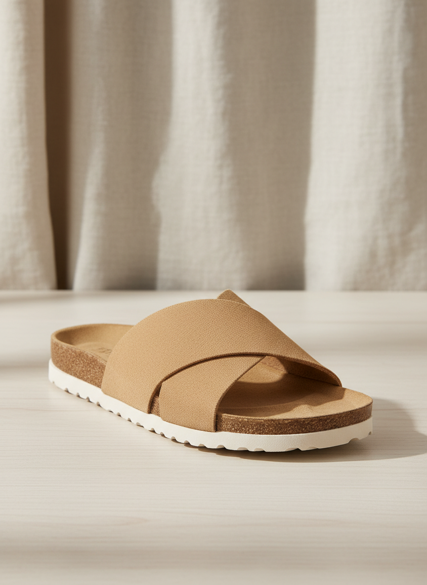 Solstice Cork Footbed Slide