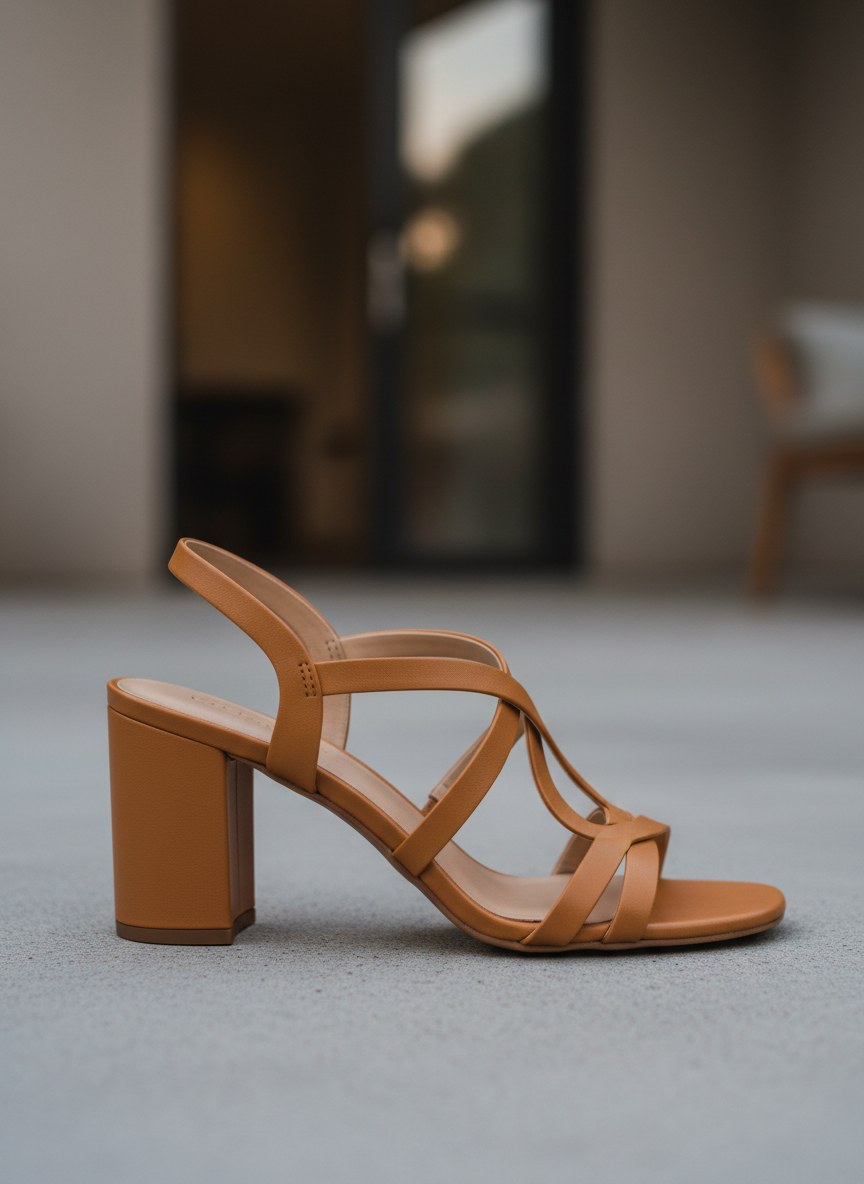 Rebel Asymmetrical Strappy Sandal