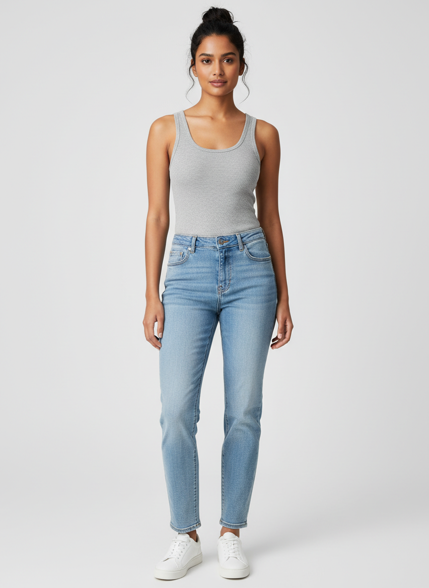 Nova Ribbed Tank Top