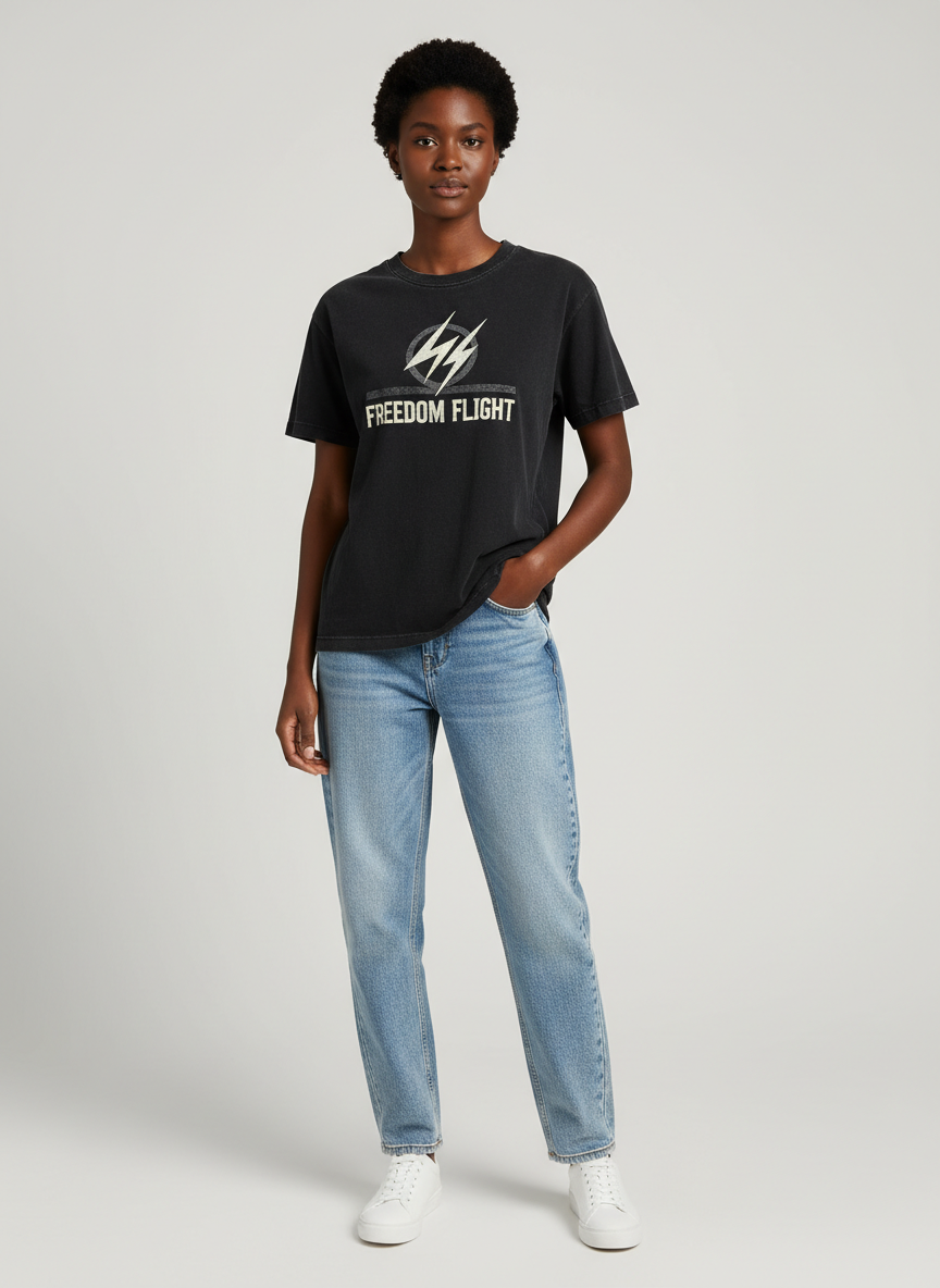 Rebel Graphic Cotton Tee