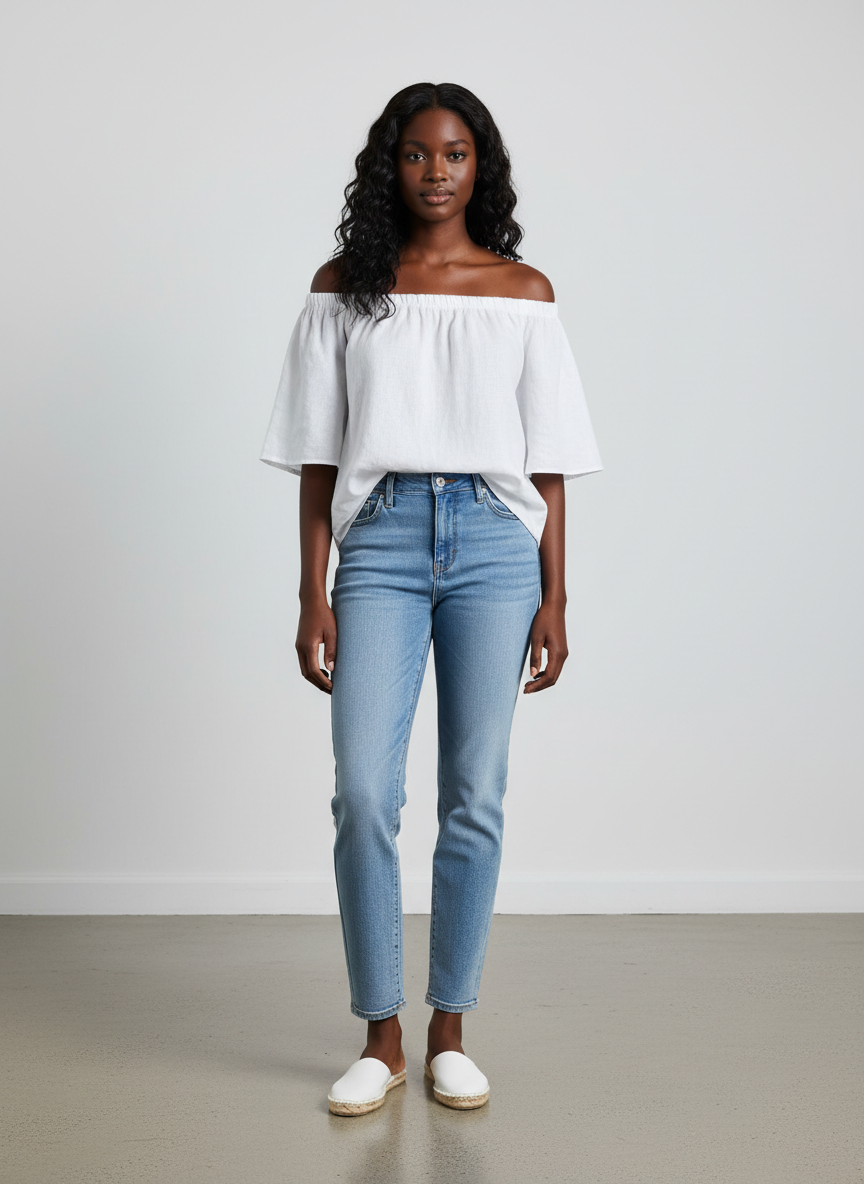 Solstice Off-the-Shoulder Blouse