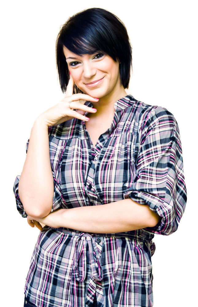 Versatil Plaid Woven Top